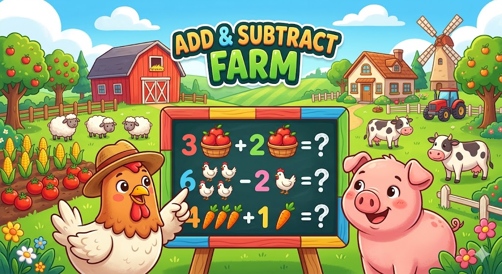Add & Subtract Farm